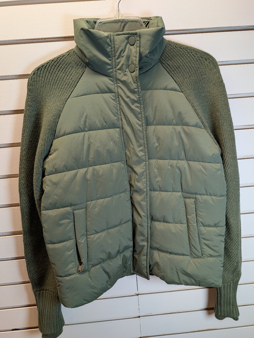 Athleta Incline Hybrid Jacket Size XXS Deep Fern EUC - Picture 4 of 12